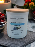🫐 Blueberry & Vanilla – Sweet Summer Bliss Candle