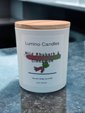 🥧 Wild Rhubarb & Cinnamon – Sweet, Spicy & Comfortingly Nostalgic Candle